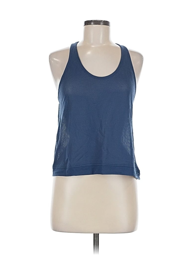 Pre-owned Sweaty Betty Tank Top Blue Halter Neckline Tops
