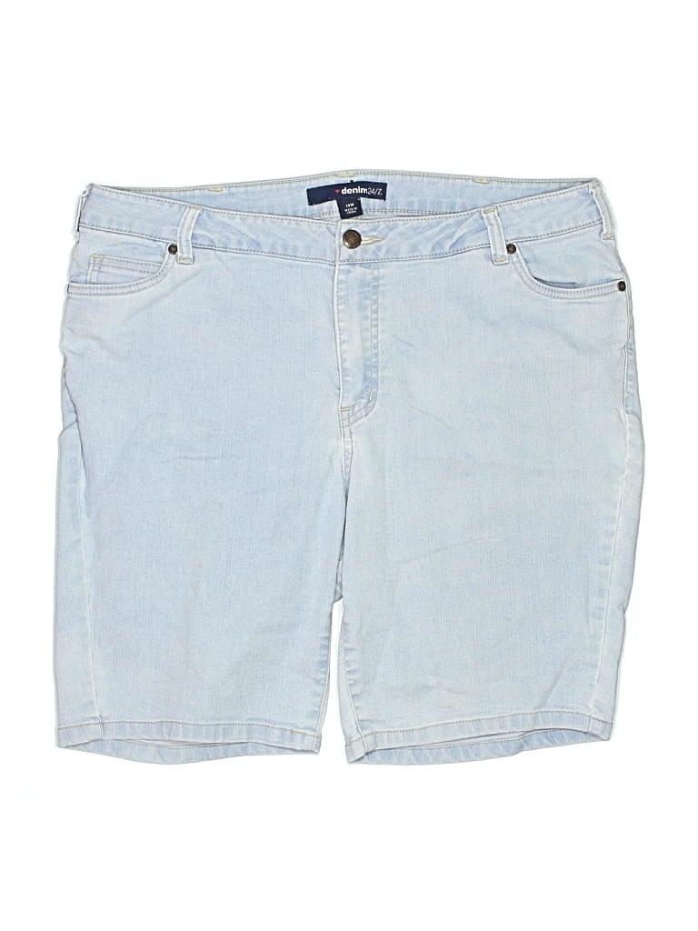 Pre-owned Denim 24/7 Denim Shorts In Blue