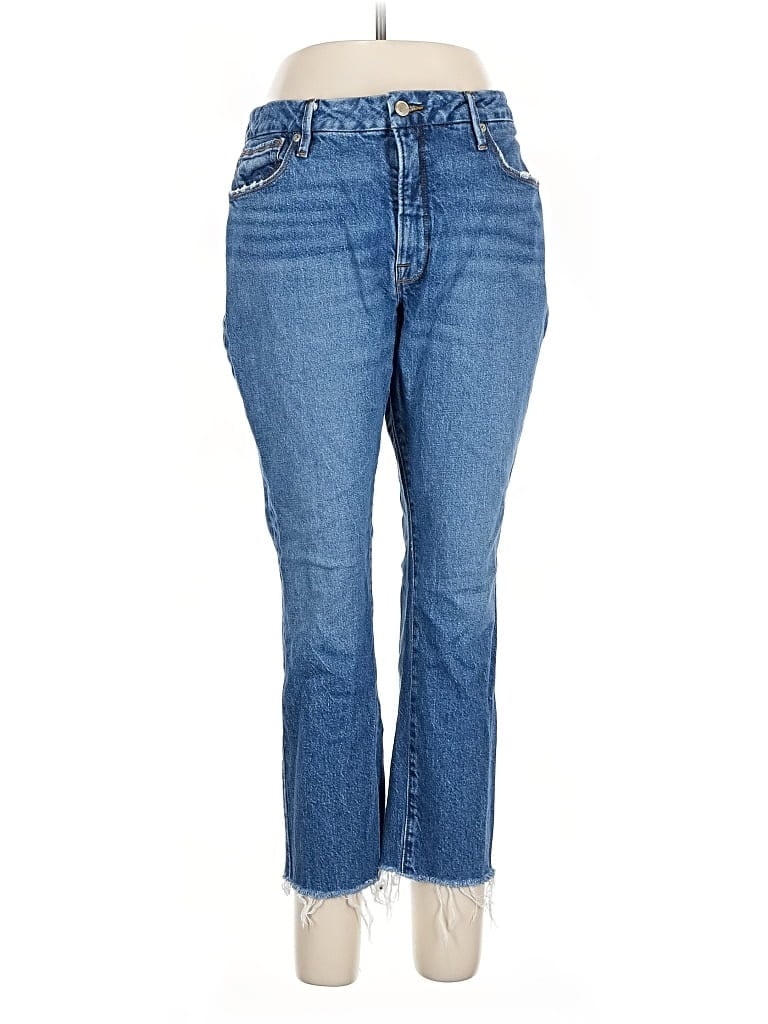 Pre-owned Good American Jeans In Blue
