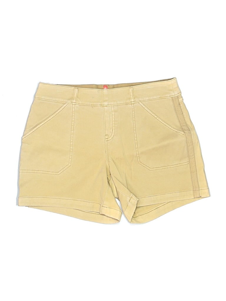Pre-owned Spanx Shorts In Yellow
