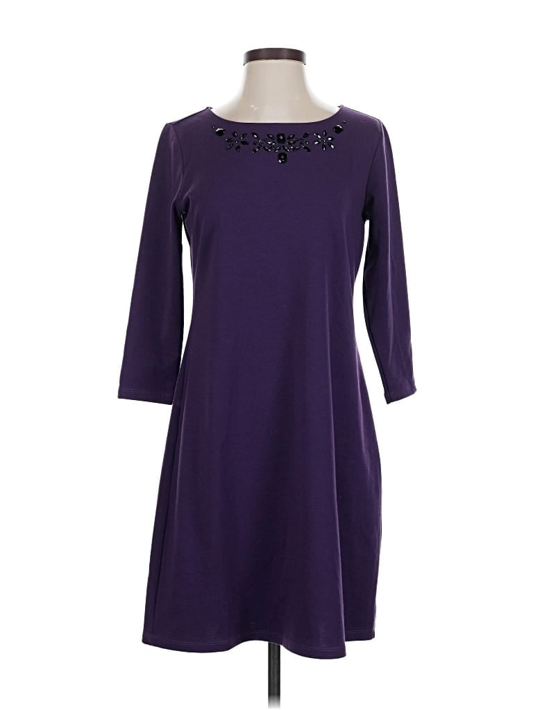 Pre-owned Soma Casual Dress In Purple