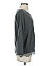 Joie Gray Long Sleeve Top Size S - photo 4
