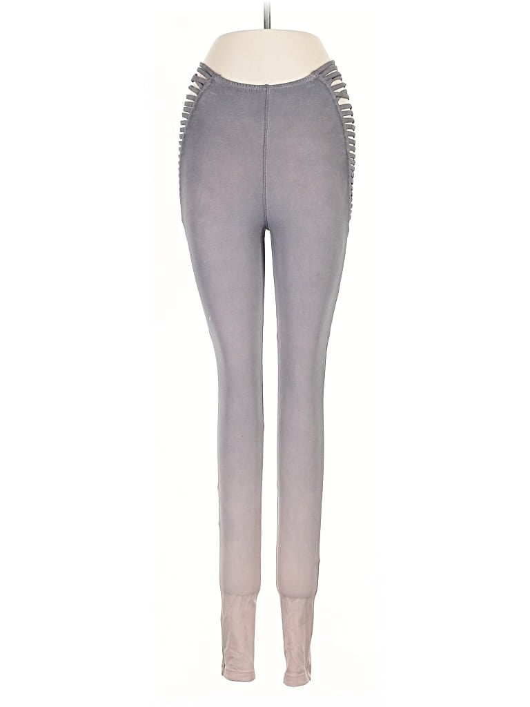 Pre-owned Blue Life Leggings In Gray