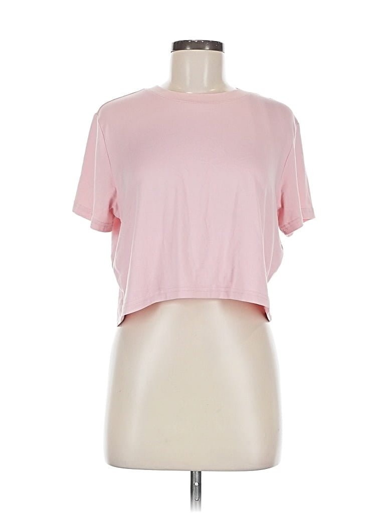 Pre-owned Assorted Brands Short Sleeve T-shirt In Pink