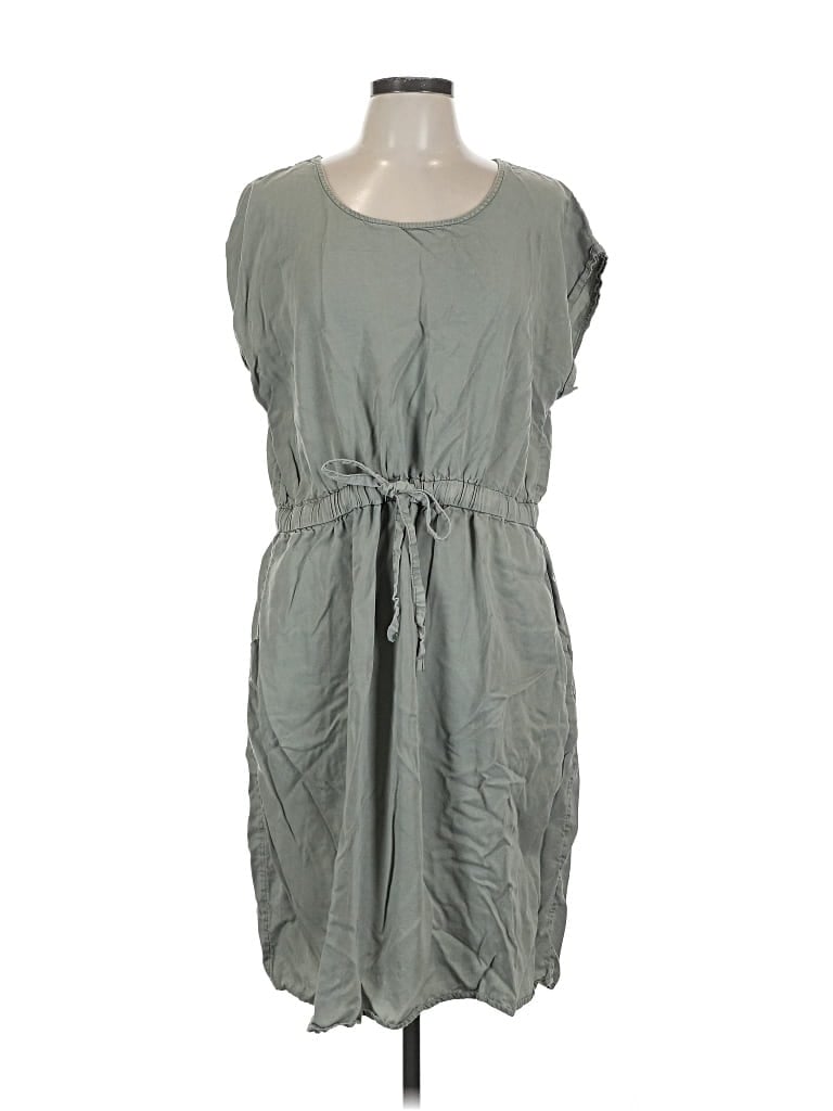 Pre-owned Downeast Casual Dress In Gray