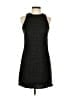 ABS Allen Schwartz 100% Polyester Tweed Black Cocktail Dress Size 4 - photo 1