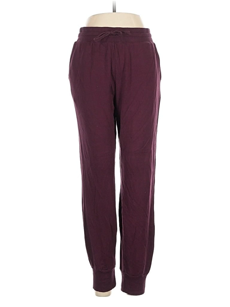 Pre-owned Splendid Casual Pants In Burgundy
