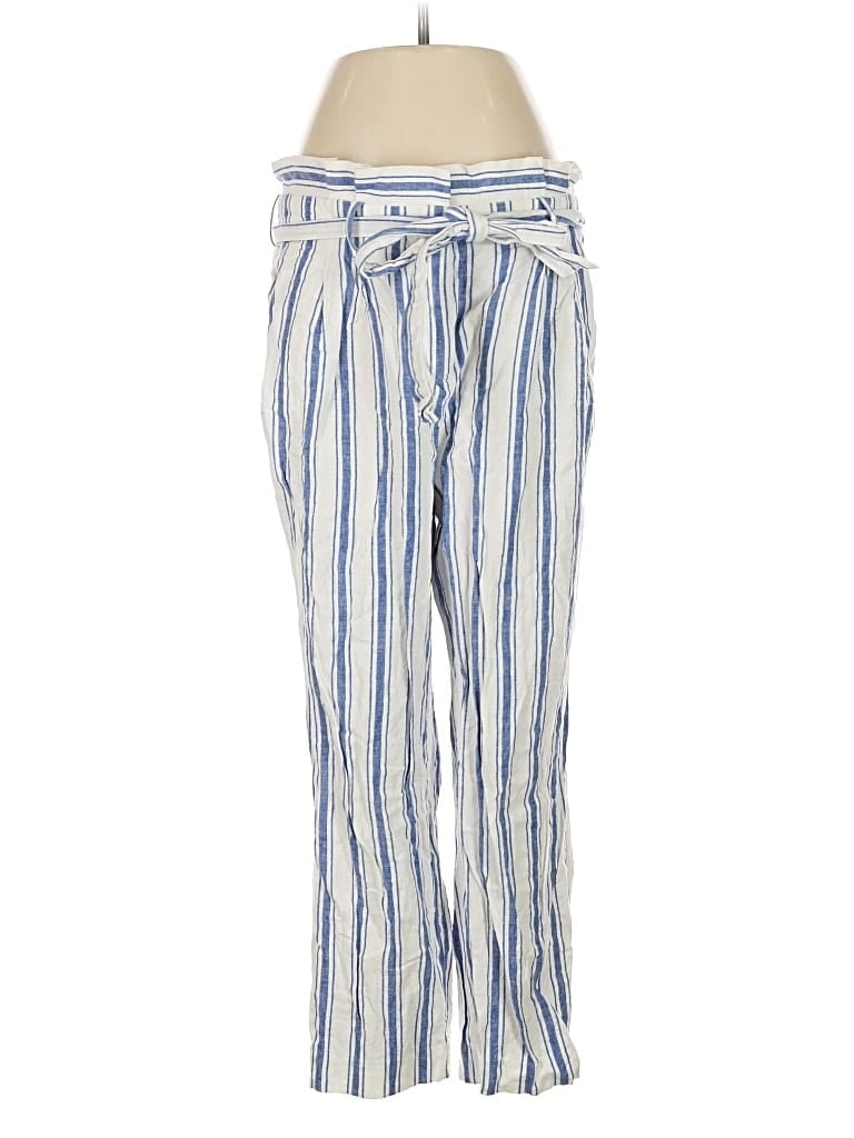 Pre-owned Boden Linen Pants In Blue