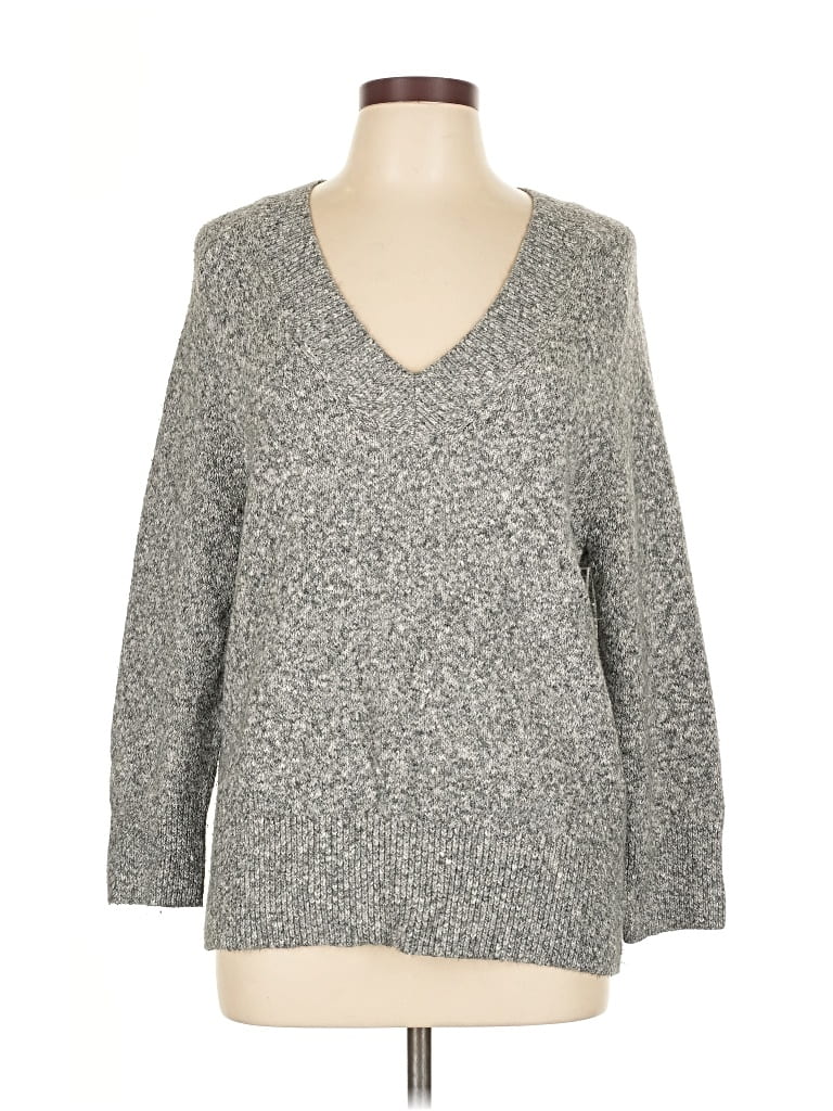 Pre-owned A New Day Pullover Sweater In Gray
