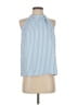 Vince Camuto 100% Polyester Blue Sleeveless Blouse Size XS - photo 1