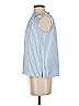Vince Camuto 100% Polyester Blue Sleeveless Blouse Size XS - photo 5