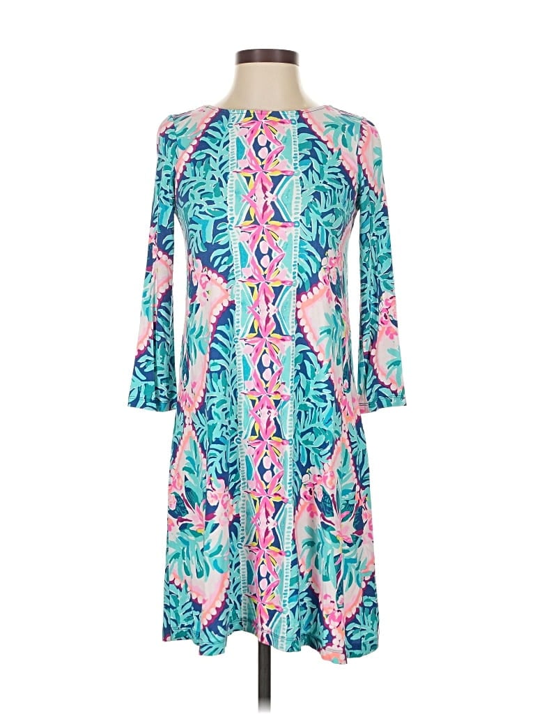 Pre-owned Lilly Pulitzer Casual Dress In Blue