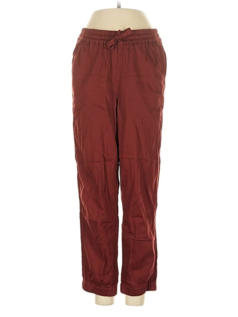 Pre-owned Point Sur Casual Pants In Burgundy