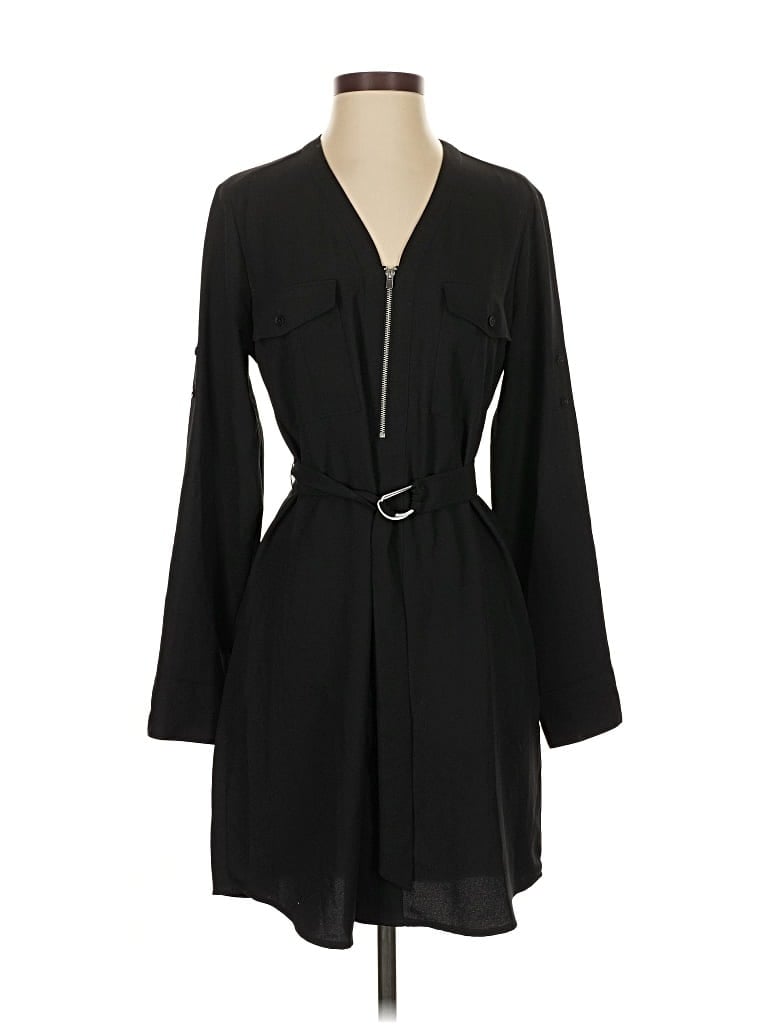 Pre-owned Express Casual Dress In Black