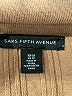 Saks Fifth Avenue Tan Pullover Sweater Size XS - photo 7
