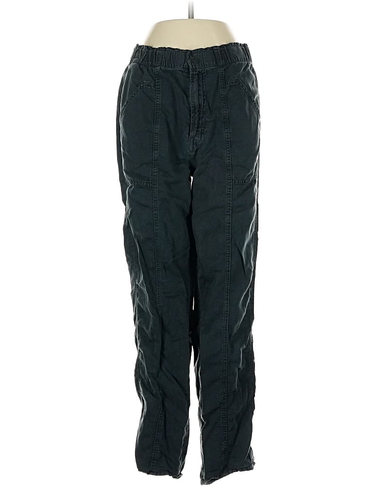 Pre-owned Mother Casual Pants In Black