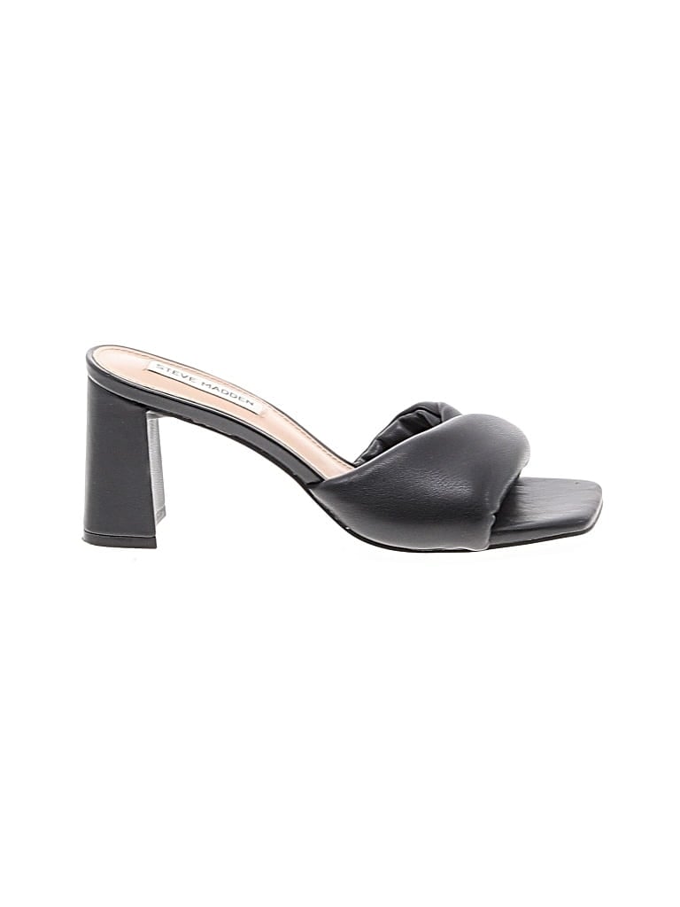 Pre-owned Steve Madden Mule/clog In Black