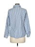 Assorted Brands Stripes Blue Long Sleeve Blouse Size M - photo 2