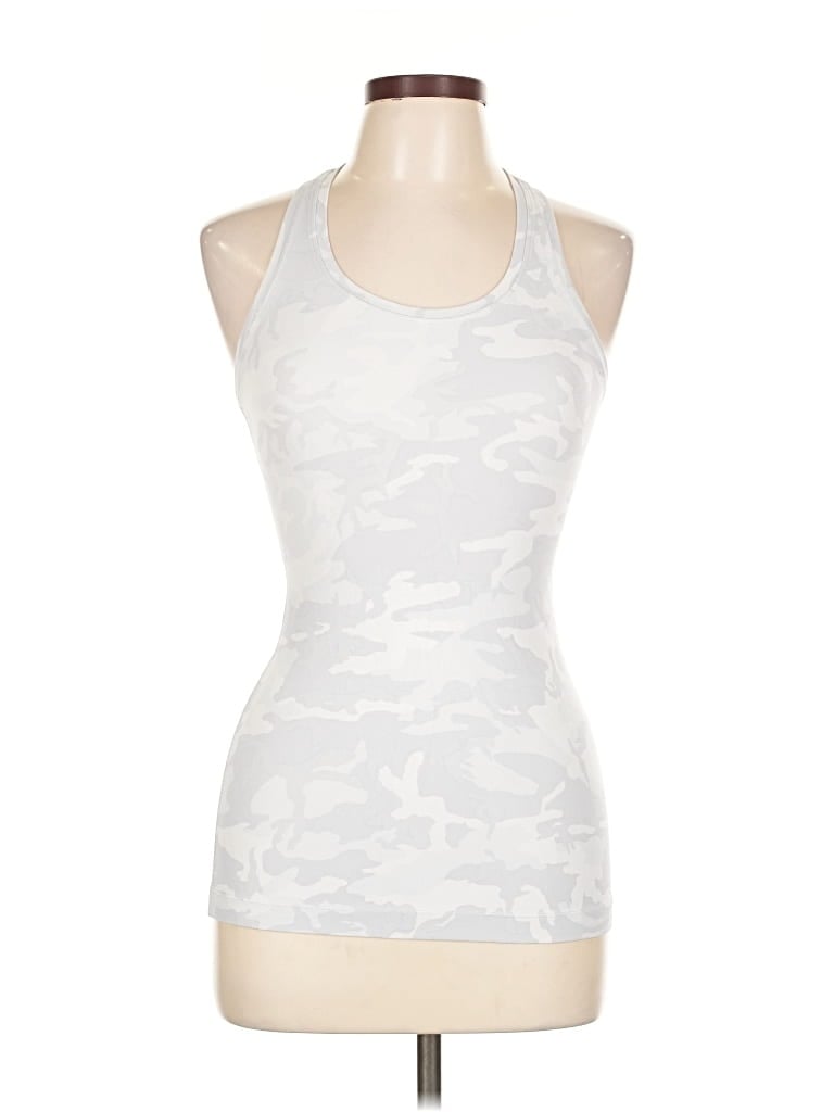 Pre-owned Lululemon Athletica Active Tank Top In Blue