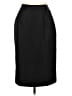Michele Solid Black Formal Skirt Size 10 - photo 1