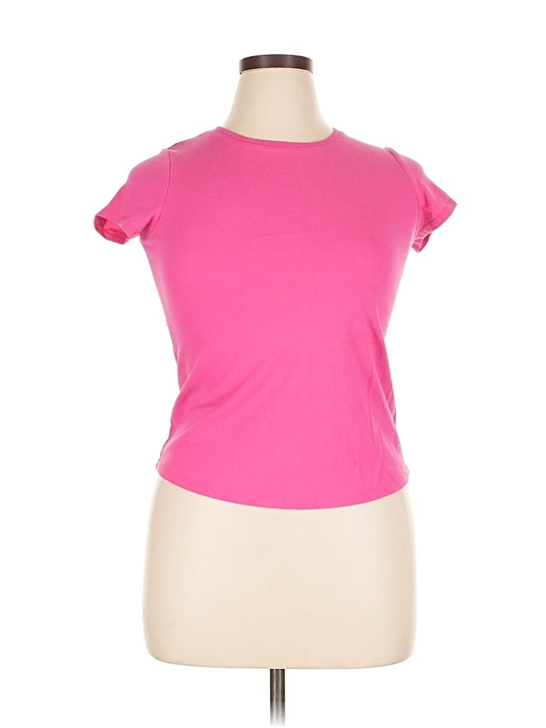 Pre-owned Wonder Short Sleeve T-shirt In Pink