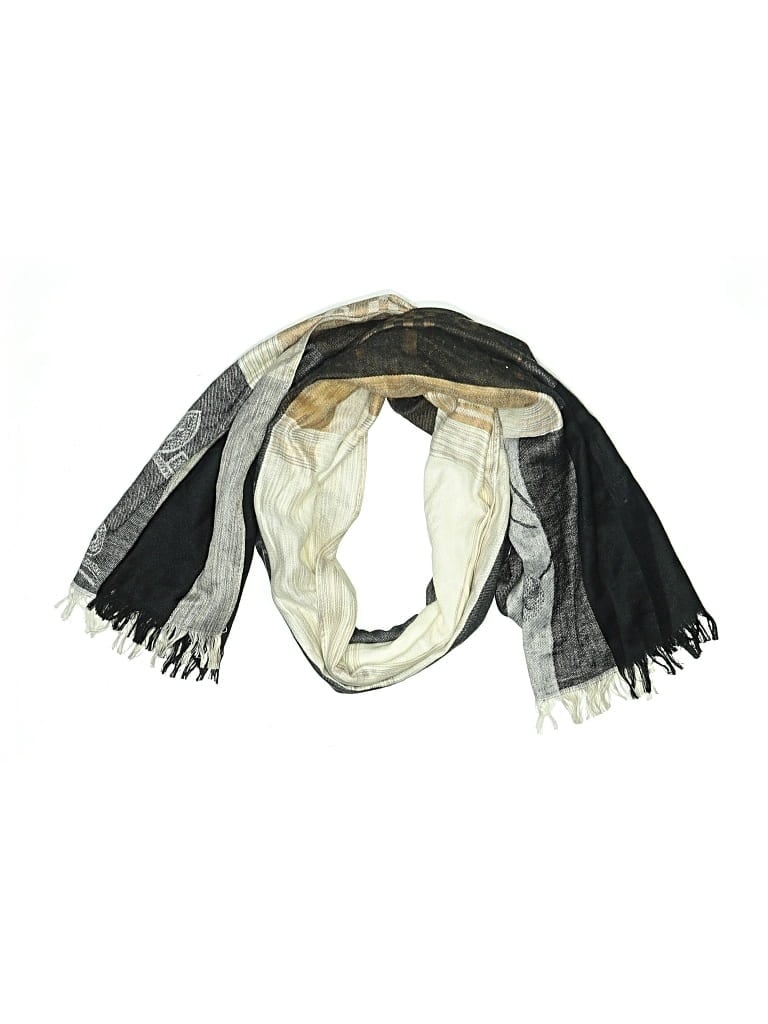 Pre-owned Unbranded Scarf In Black