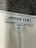 Amour Vert 100% Recycled Polyester White Sleeveless Blouse Size XS - photo 7
