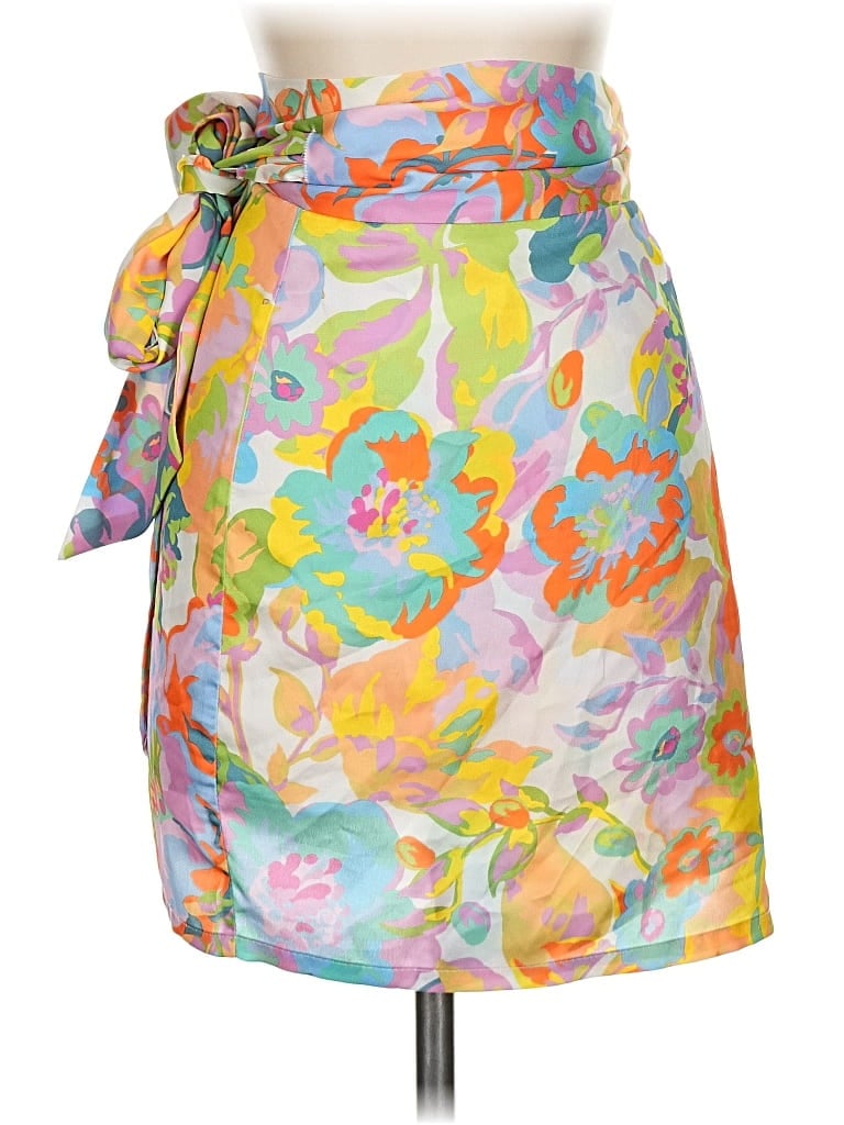 Pre-owned Never Fully Dressed Casual Skirt In Yellow