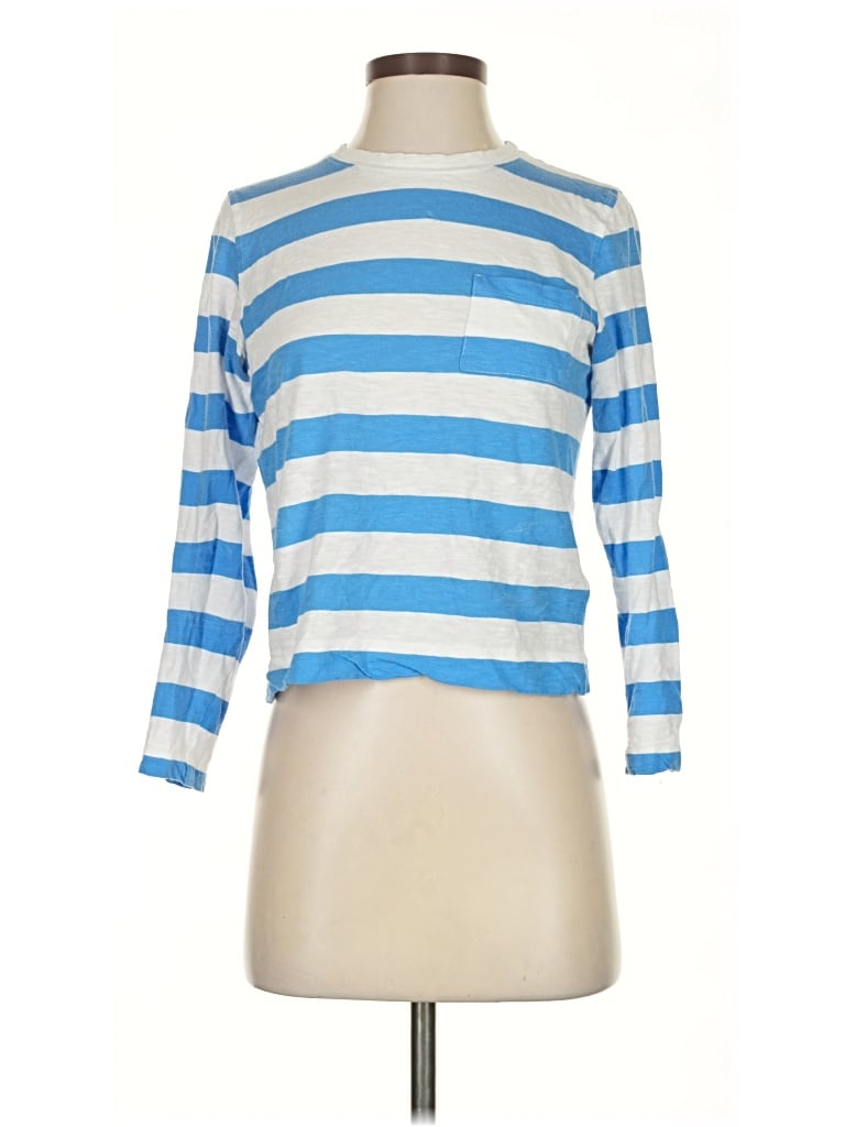 Pre-owned Whistles 3/4 Sleeve T-shirt In Blue