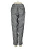 Athleta 100% Linen Chevron-herringbone Gray Linen Pants Size 0 - photo 2