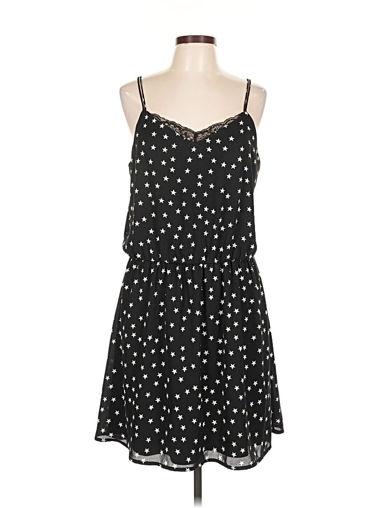 Pre-owned Express Casual Dress In Black