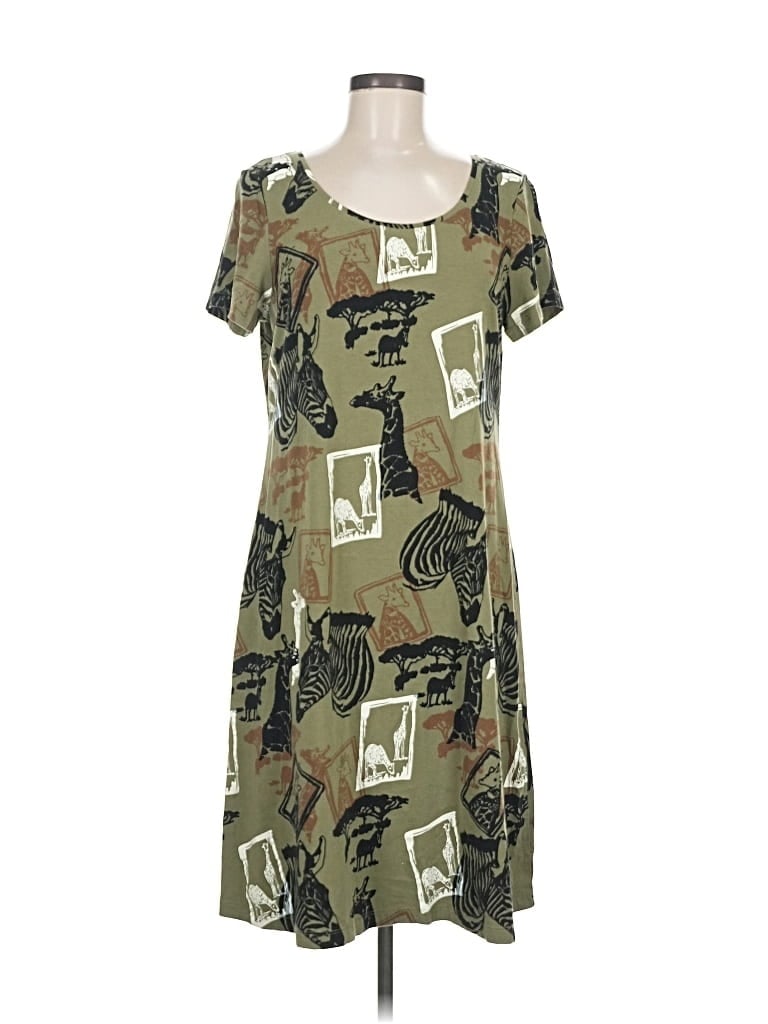 Pre-owned Peter Nygard Casual Dress In Green