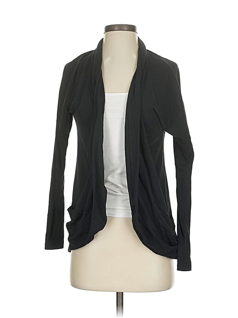 Pre-owned Lucy Cardigan Sweater In Black