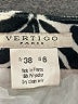 Vertigo Paris 100% Polyester Animal Print White Black Casual Skirt Size 6 - photo 3