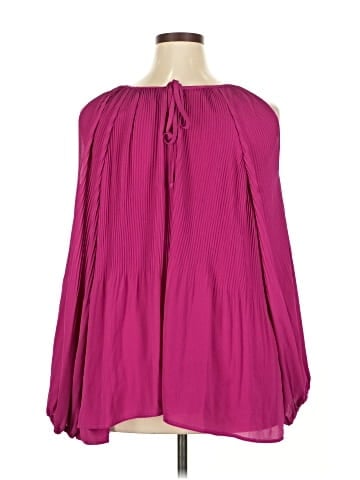 B Collection by Bobeau Long Sleeve Blouse (view 2)