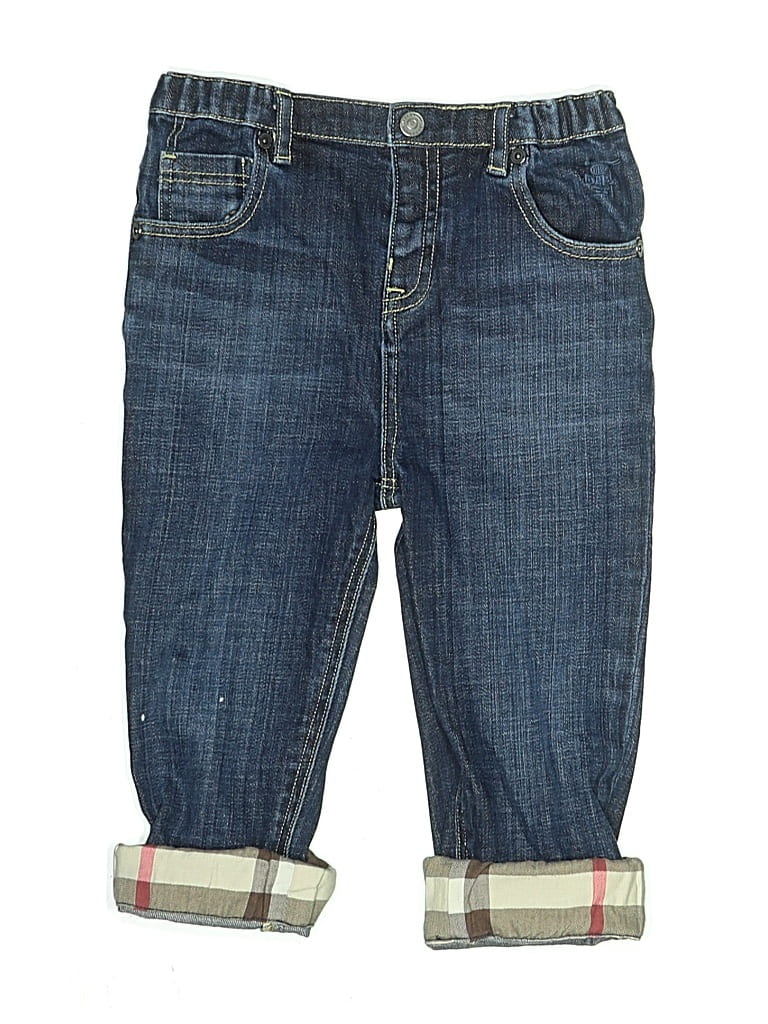 Pre-owned Burberry Kids' Jeans In Blue