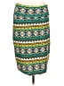 Lularoe Print Teal Casual Skirt Size L - photo 1