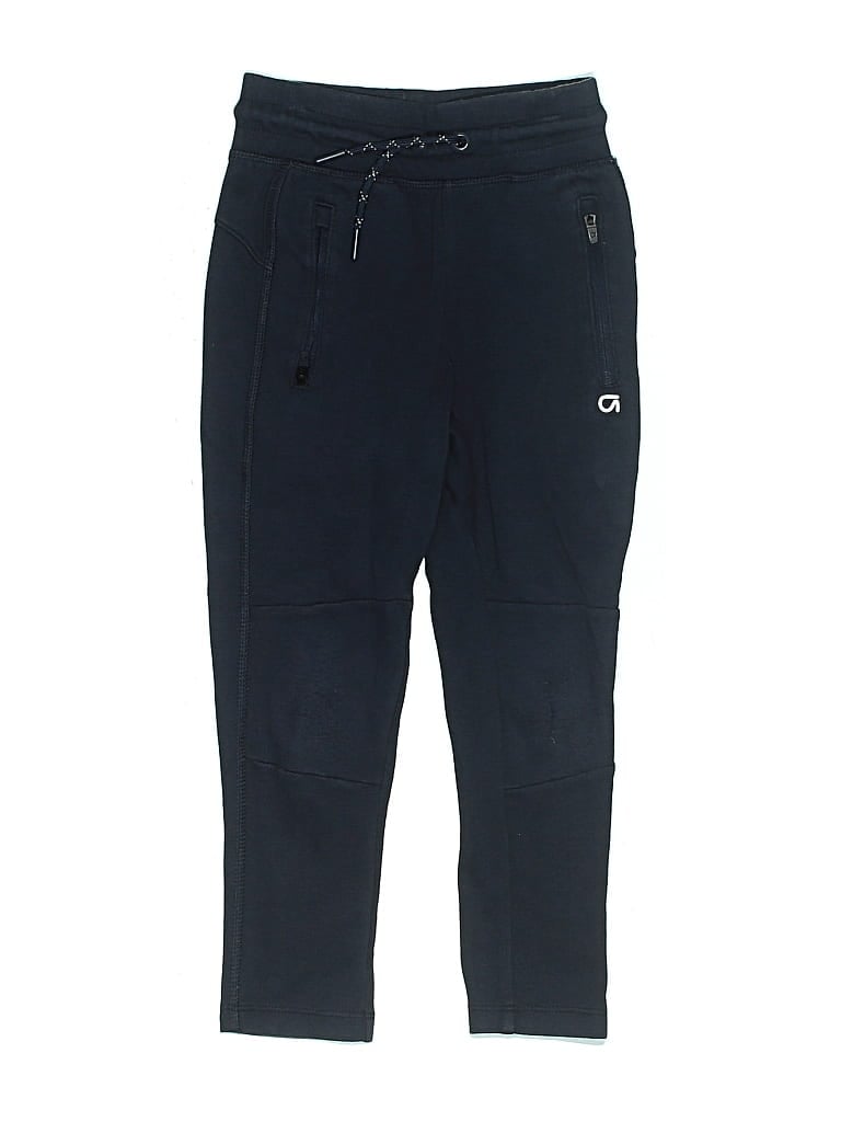 Pre-owned Gap Fit Kids' Track Pants In Blue