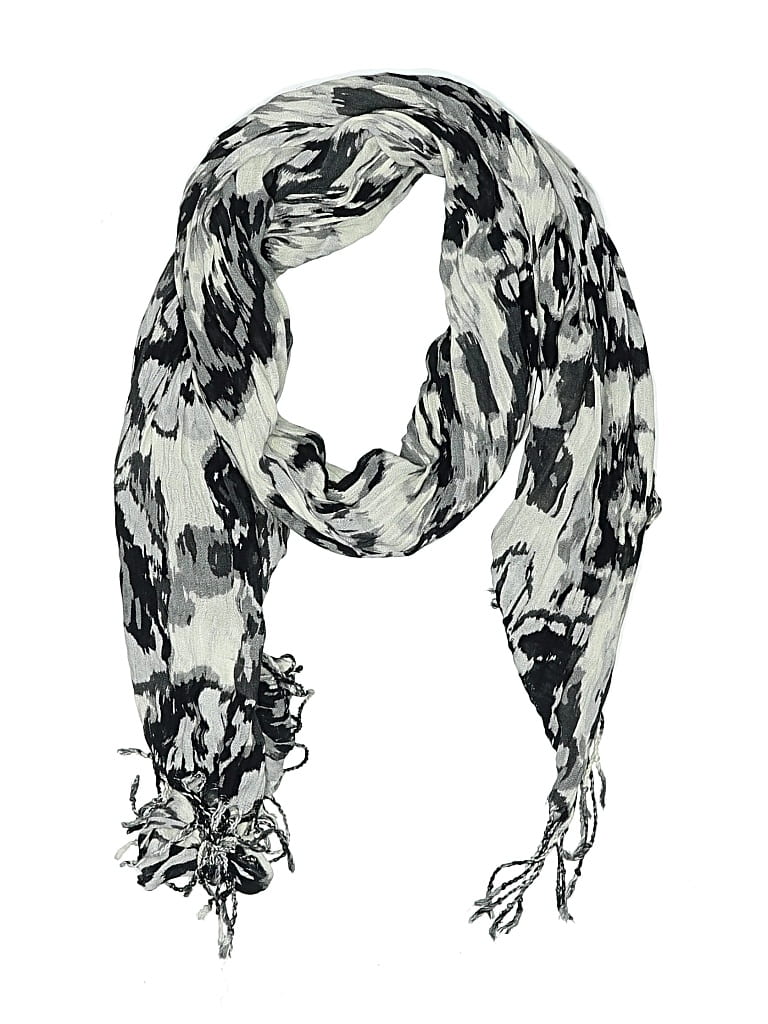 Pre-owned Unbranded Scarf In Gray