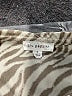 Blu Pepper 100% Polyester Animal Print Ivory Long Sleeve Blouse Size L - photo 7