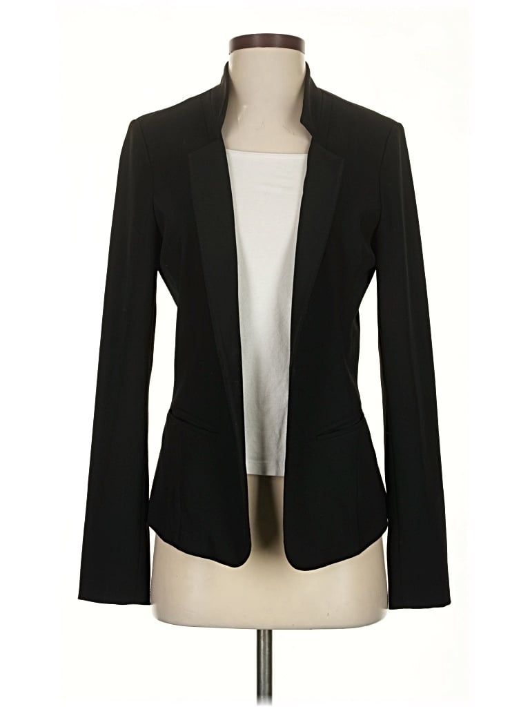 Pre-owned Trouve Blazer Jacket In Black