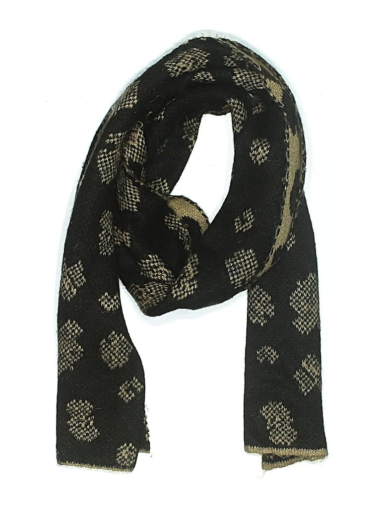 Pre-owned Unbranded Scarf In Black