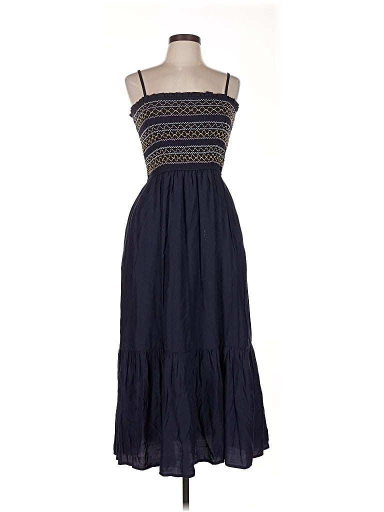 Pre-owned Evereve Casual Dress In Blue