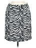 Vertigo Paris 100% Polyester Animal Print White Black Casual Skirt Size 6 - photo 1