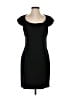 Abaete Solid Black Cocktail Dress Size 6 - photo 1