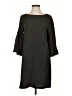Otte Solid Black Casual Dress Size XS - photo 1