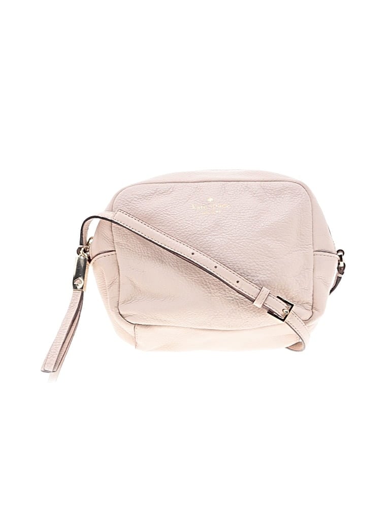 Pre-owned Kate Spade New York Leather Crossbody Bag In Pink