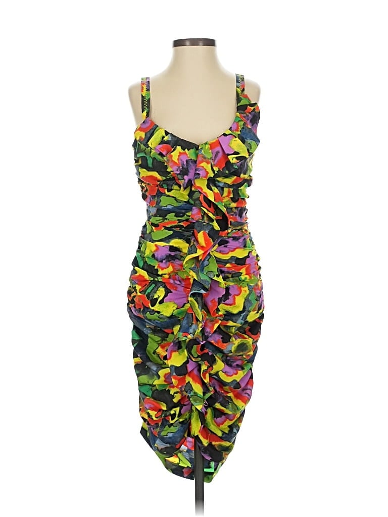 Pre-owned Rachel Rachel Roy Cocktail Dress In Green