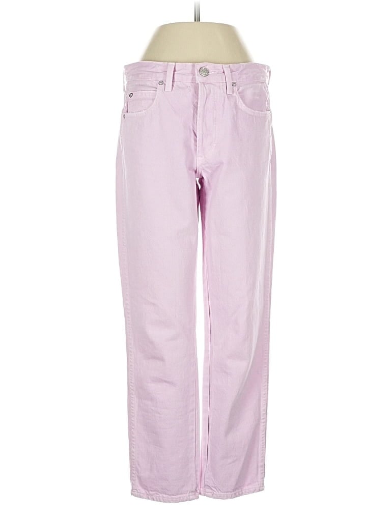 Pre-owned Amo Jeans In Pink