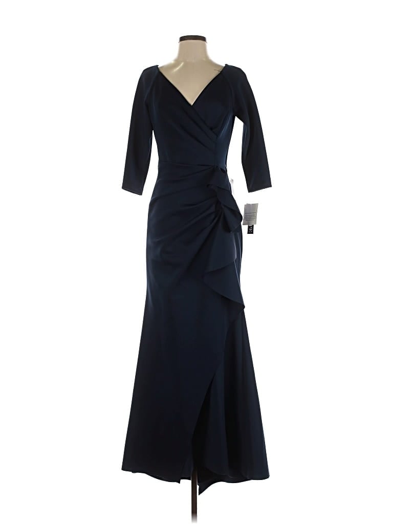 Xscape Cocktail Dress In Blue